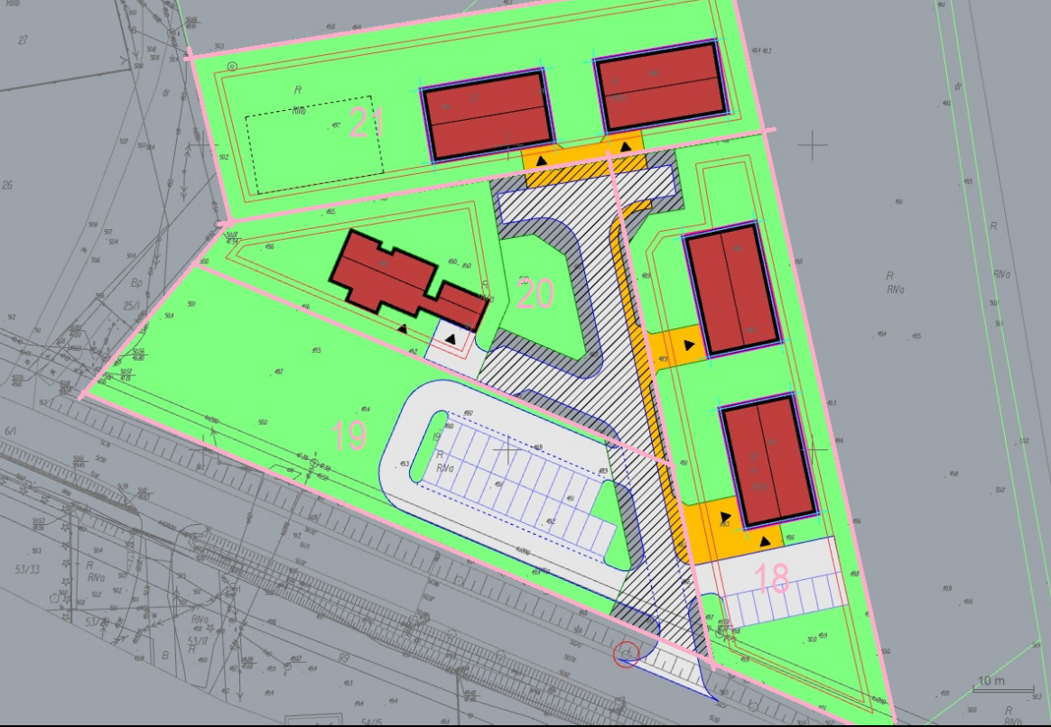 Plan zagospodarowania działki